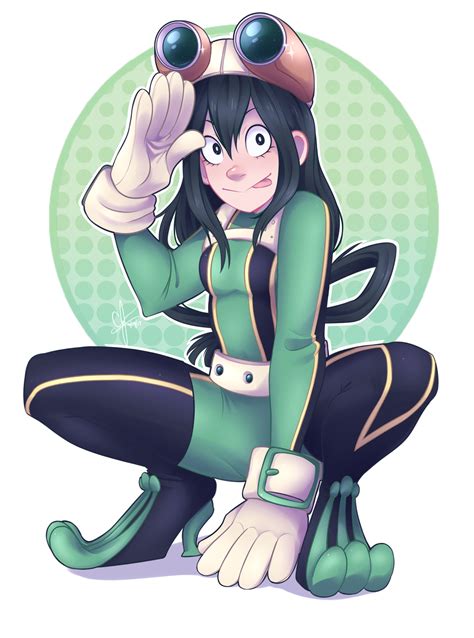 The Froppy Blowjob! With Tsuyu Asui from My Hero Academia, you will discover the girl with longest tongue you’ve ever seen! Of course, hentai artists exploit that cool skill to play with Froppy’s tongue in crazy hentai contents. Tsuyu Asui is not the cutest or most beautiful girl of Yuei Highschool. But her frog capacities make she’s very popular. And there are many hentai games and ... 